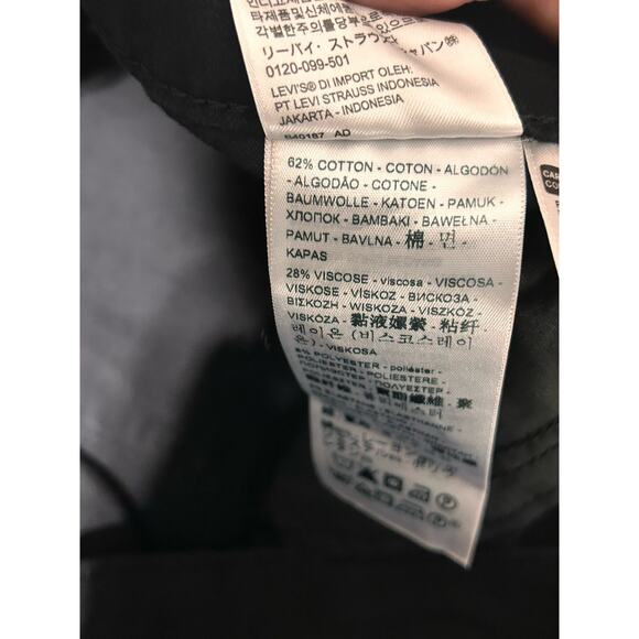 Levis Sculpt 711 Skinny Jeans Womens 24W Black Hypersoft Stretch Mid Pants New - Picture 10 of 13